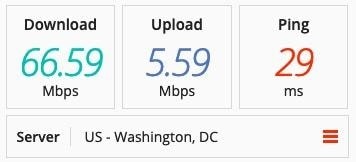 Server Network and Speeds